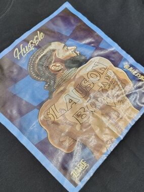 Nipsey Hussle Black Tribute Graphic T-Shirt Crenshaw Slauson Unisex Size 2XL New